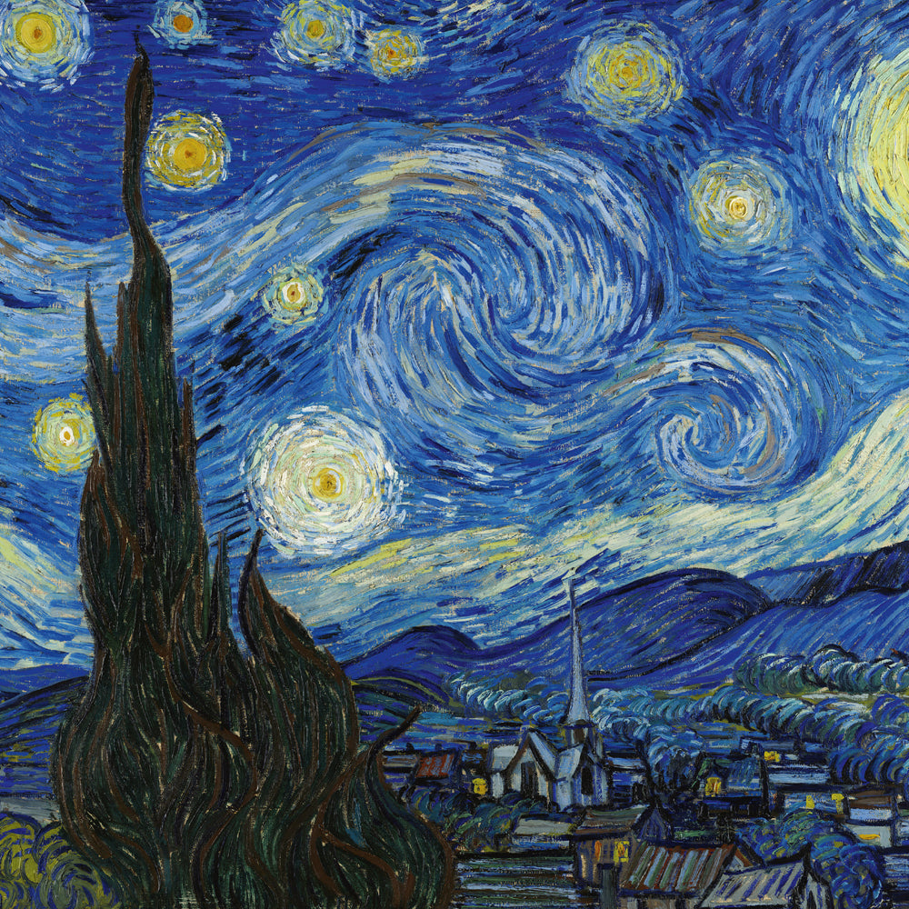 Poznámkový kalendář Vincent van Gogh 2027, 30 x 30 cm