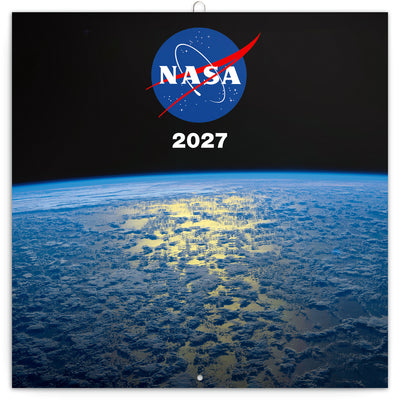 Poznámkový kalendář NASA 2027, 30 x 30 cm