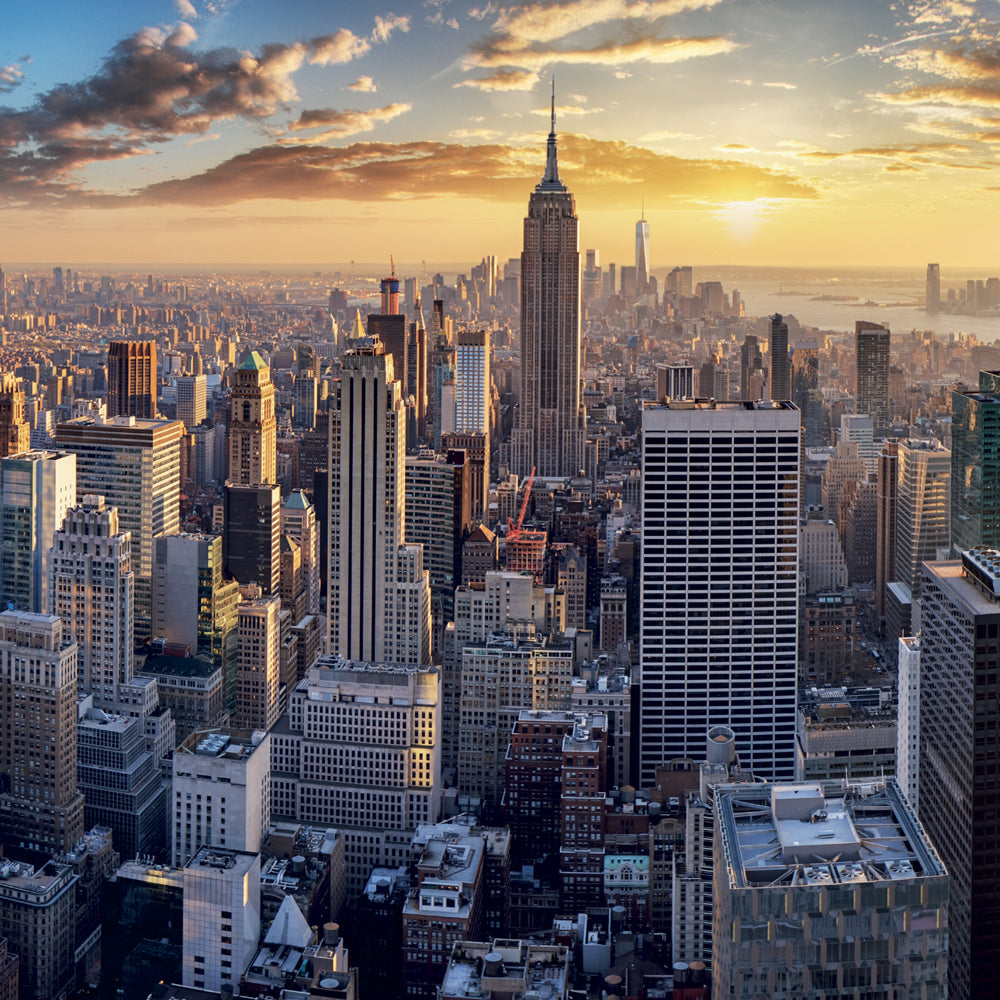 Poznámkový kalendář New York 2027, 30 x 30 cm