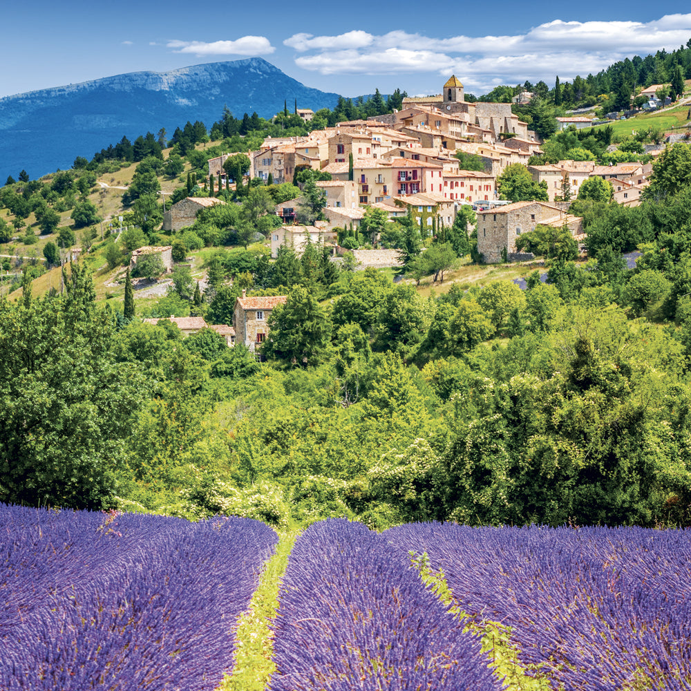 Poznámkový kalendář Provence 2027, 30 x 30 cm