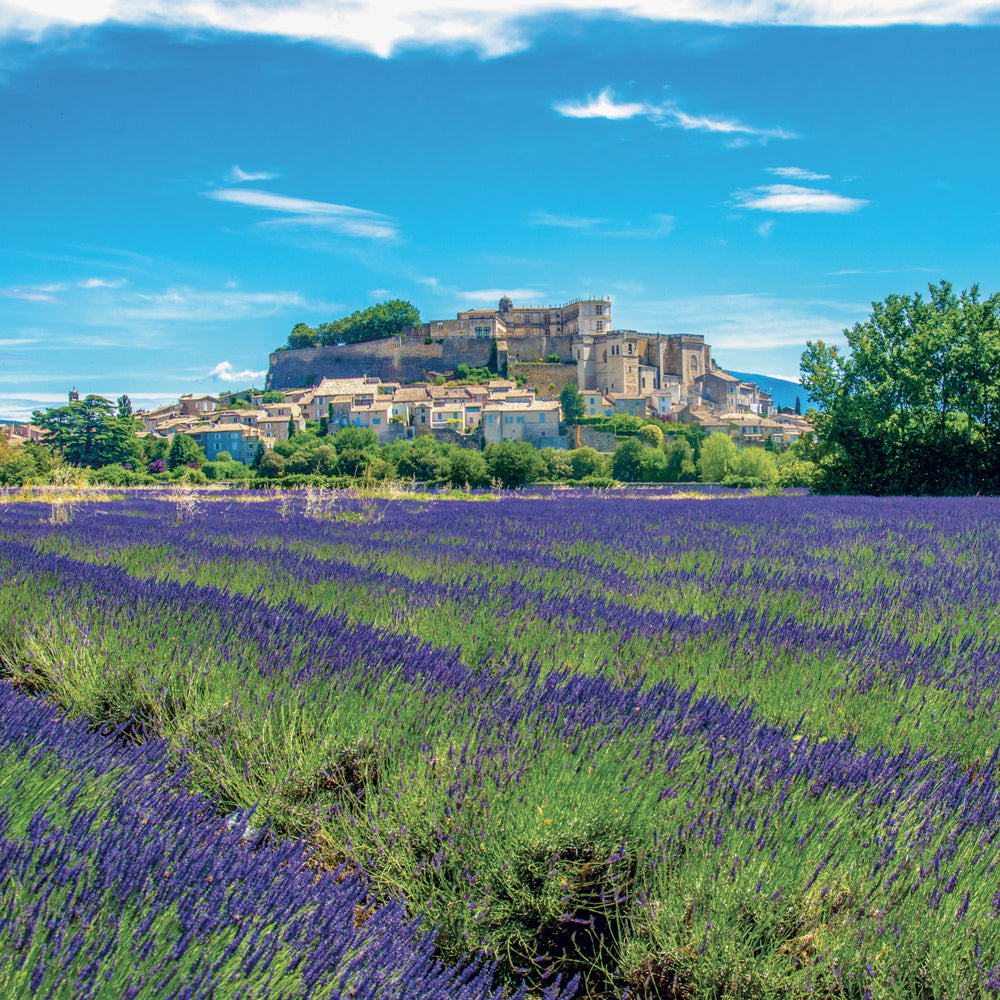 Poznámkový kalendář Provence 2027, 30 x 30 cm