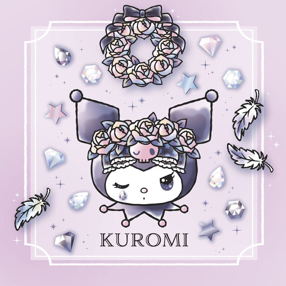 Poznámkový kalendář Kuromi  2027, 30 x 30 cm