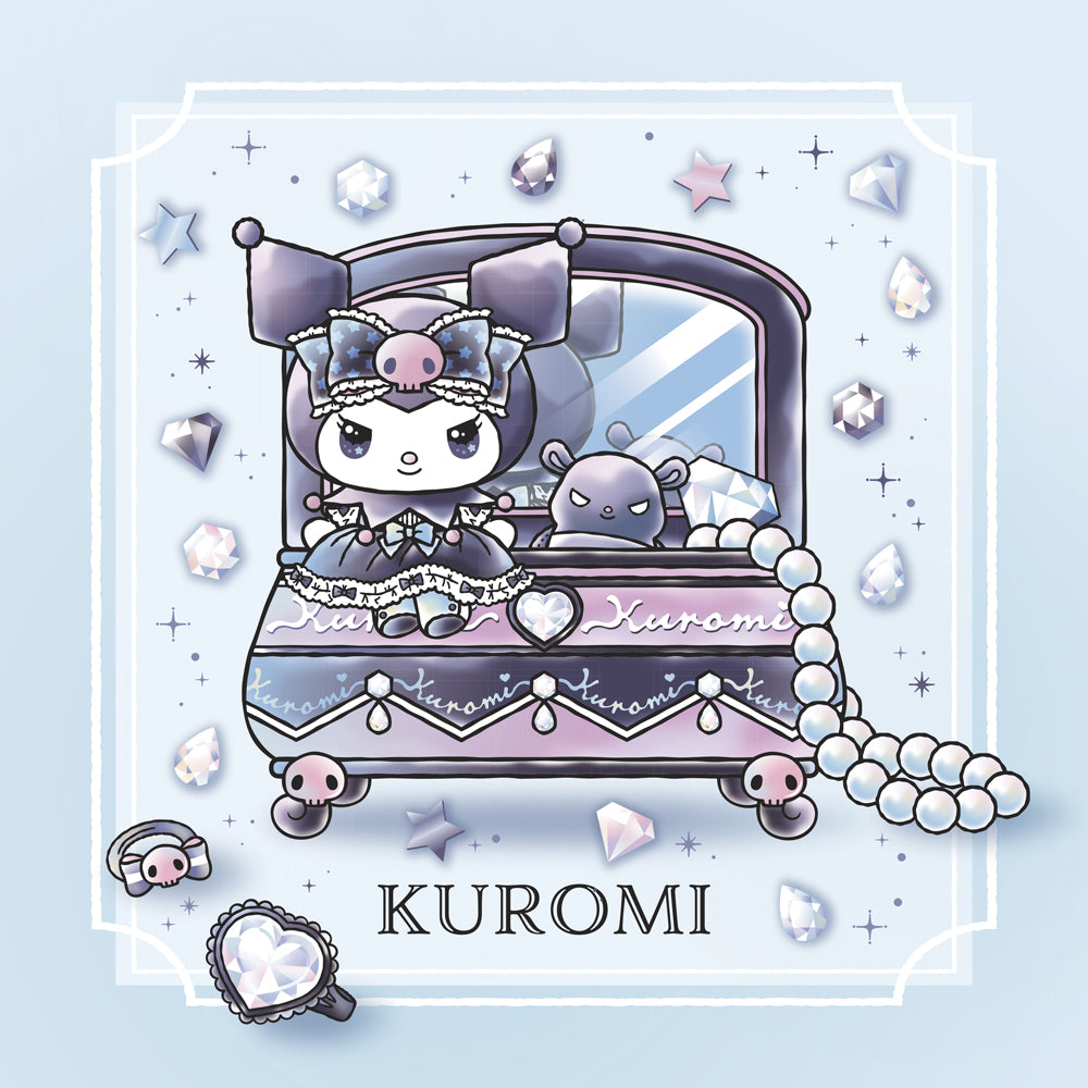 Poznámkový kalendář Kuromi  2027, 30 x 30 cm
