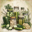 Poznámkový kalendář Farmářské trhy 2027, PLASTIC FREE, 30 x 30 cm