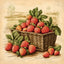 Poznámkový kalendář Farmářské trhy 2027, PLASTIC FREE, 30 x 30 cm