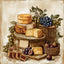 Poznámkový kalendář Farmářské trhy 2027, PLASTIC FREE, 30 x 30 cm
