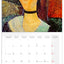 Poznámkový kalendář Amedeo Modigliani 2027, 30 x 30 cm