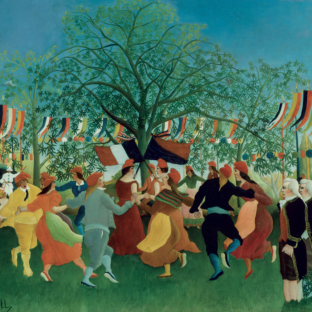 Poznámkový kalendář Henri Rousseau 2027, 30 x 30 cm