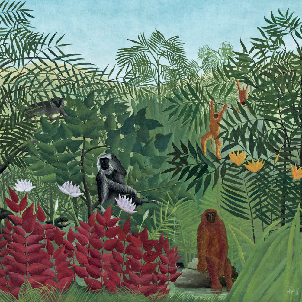 Poznámkový kalendář Henri Rousseau 2027, 30 x 30 cm