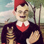 Poznámkový kalendář Henri Rousseau 2027, 30 x 30 cm