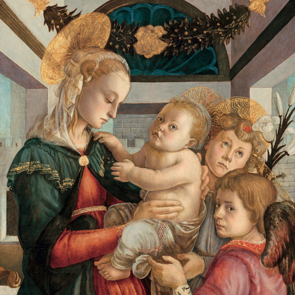 Poznámkový kalendář Sandro Botticelli 2027, 30 x 30 cm