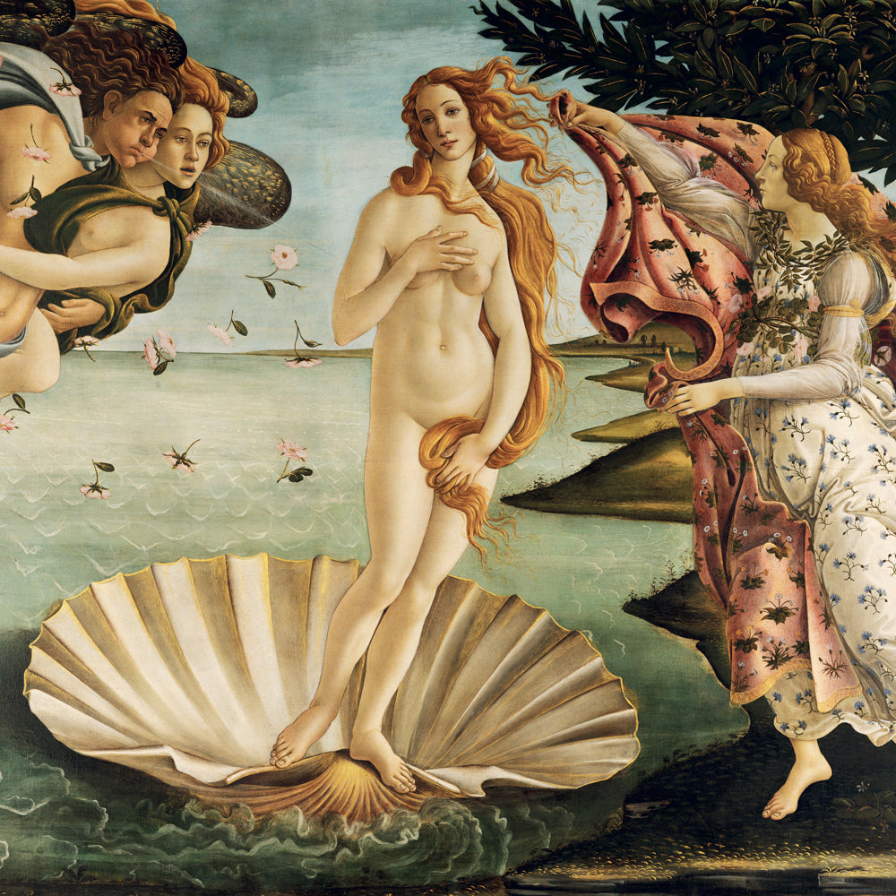Poznámkový kalendář Sandro Botticelli 2027, 30 x 30 cm