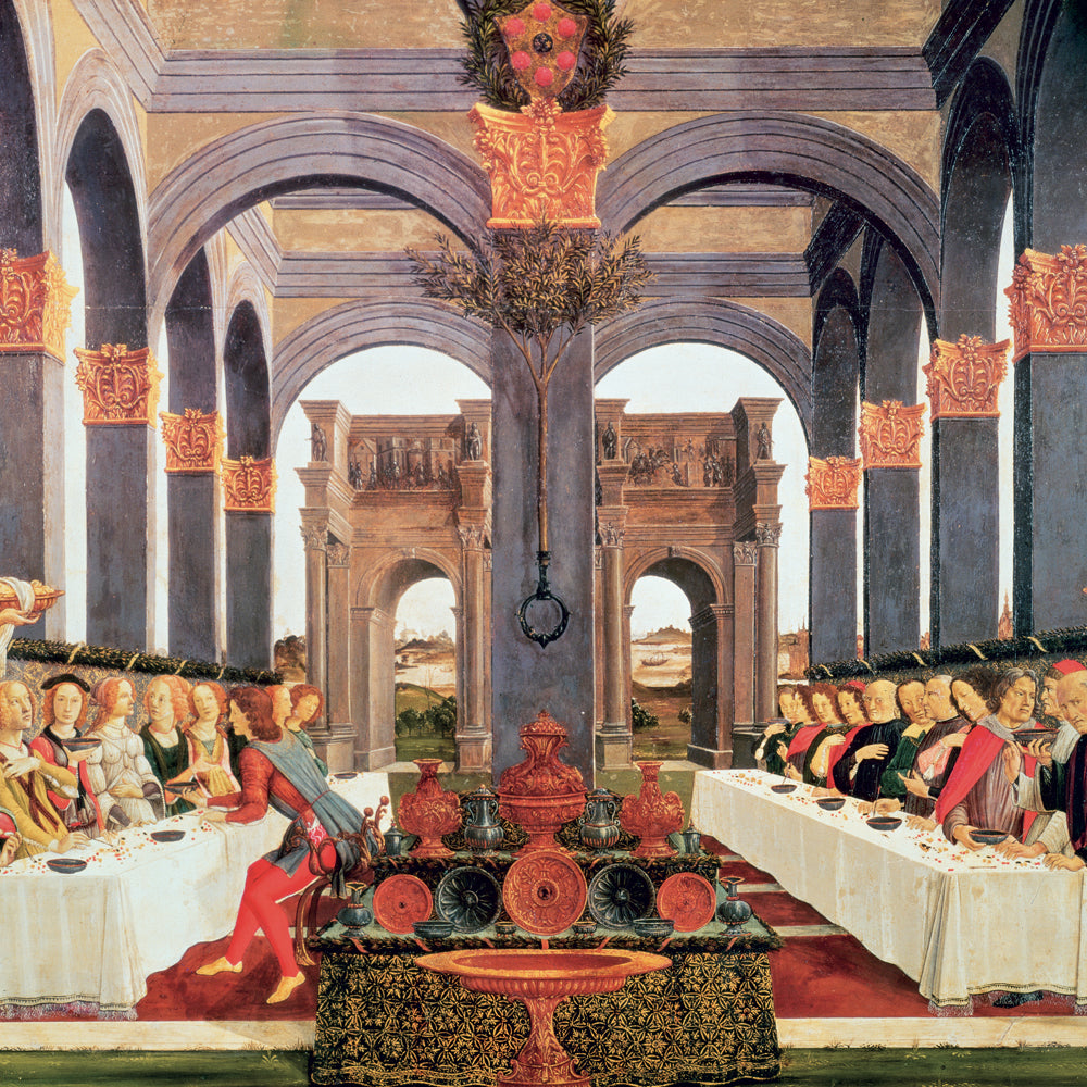 Poznámkový kalendář Sandro Botticelli 2027, 30 x 30 cm