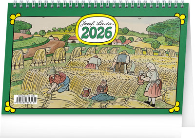 Stolní kalendář Josef Lada 2026, 23,1 x 14,5 cm
