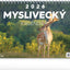 Stolní Myslivecký kalendář 2026, 23,1 x 14,5 cm