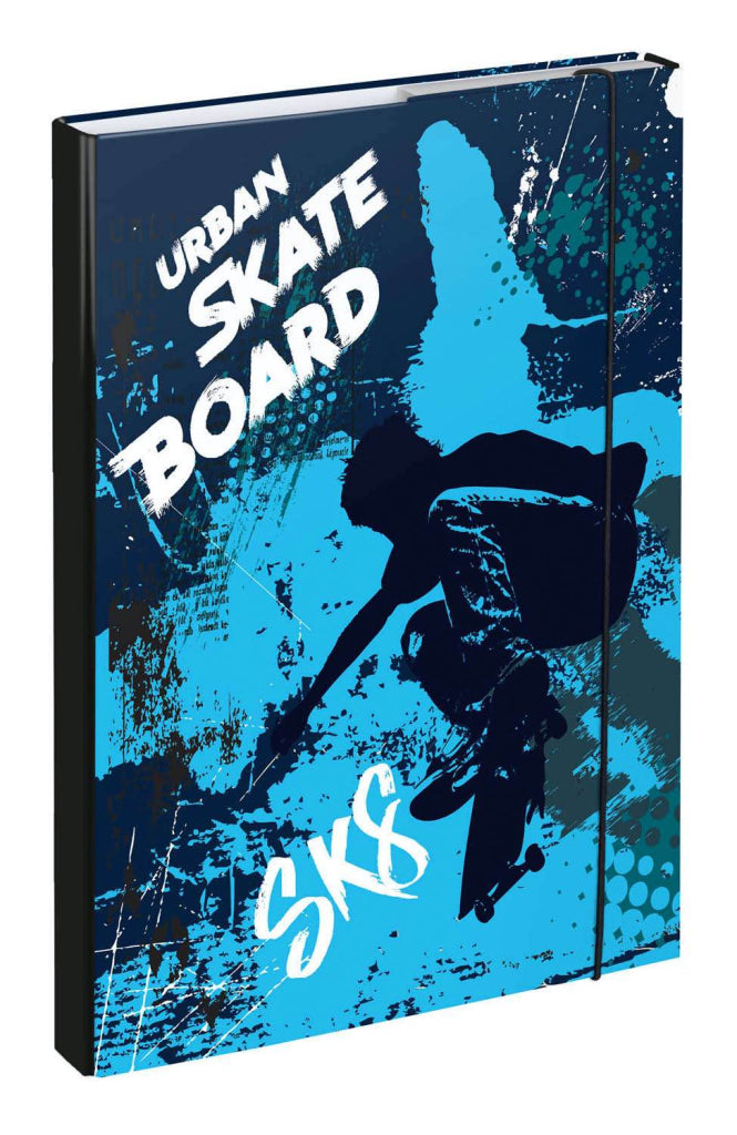 Desky na školní sešity A4 Skateboard