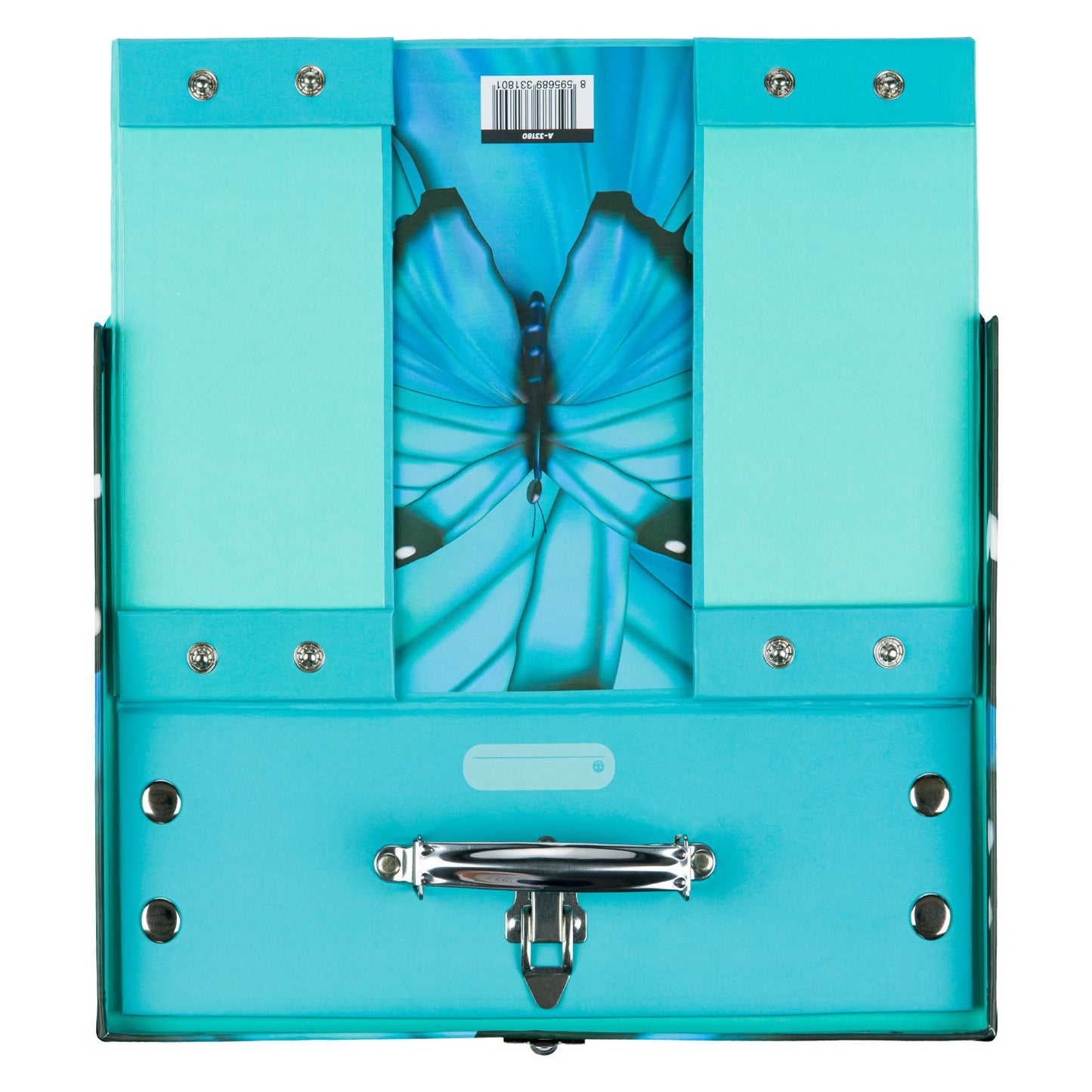 Skládací školní kufřík Butterfly s kováním