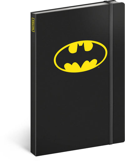 Notes Batman – Signal, linkovaný, 13 × 21 cm,Vnitřní kapsa