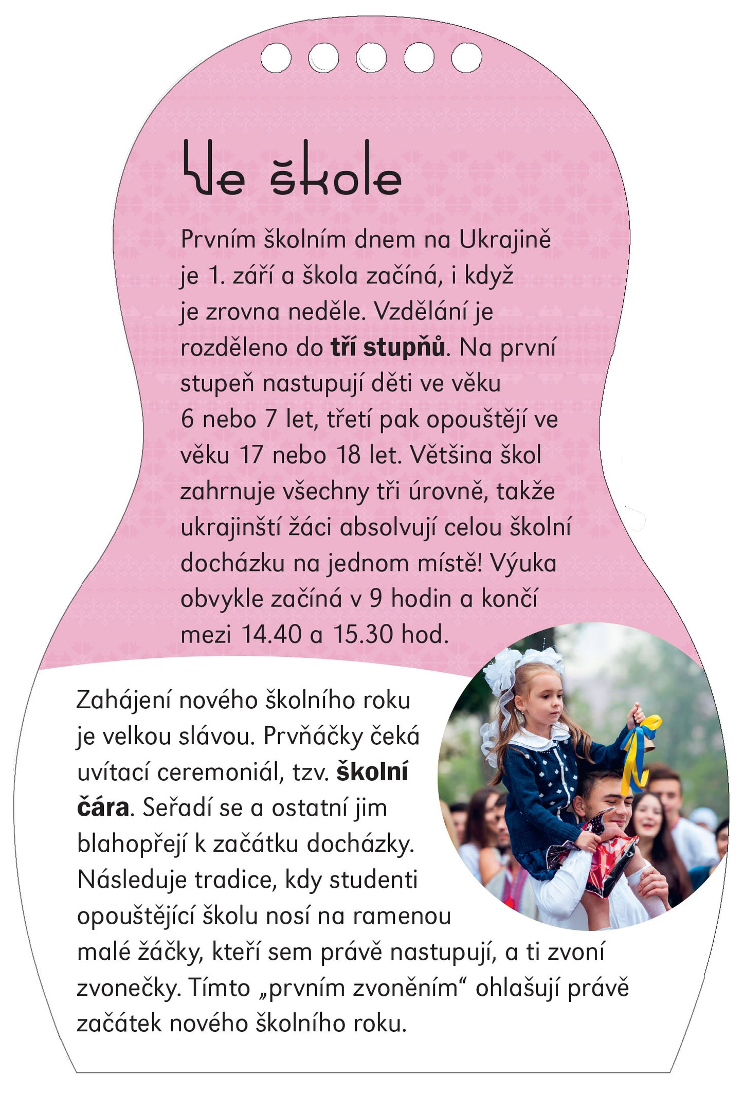 Oblékáme ukrajinské panenky ALINA - Omalovánky