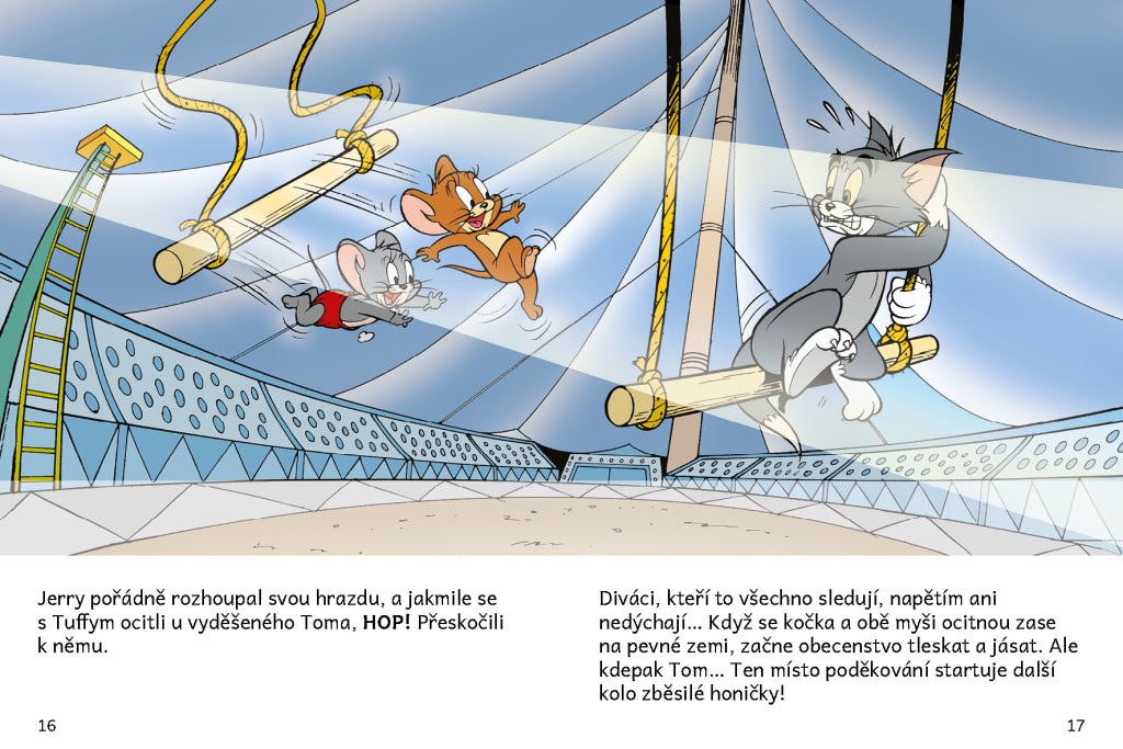 VELKÉ CIRKUSOVÉ DOBRODRUŽSTVÍ - Tom a Jerry v obrázkovém příběhu